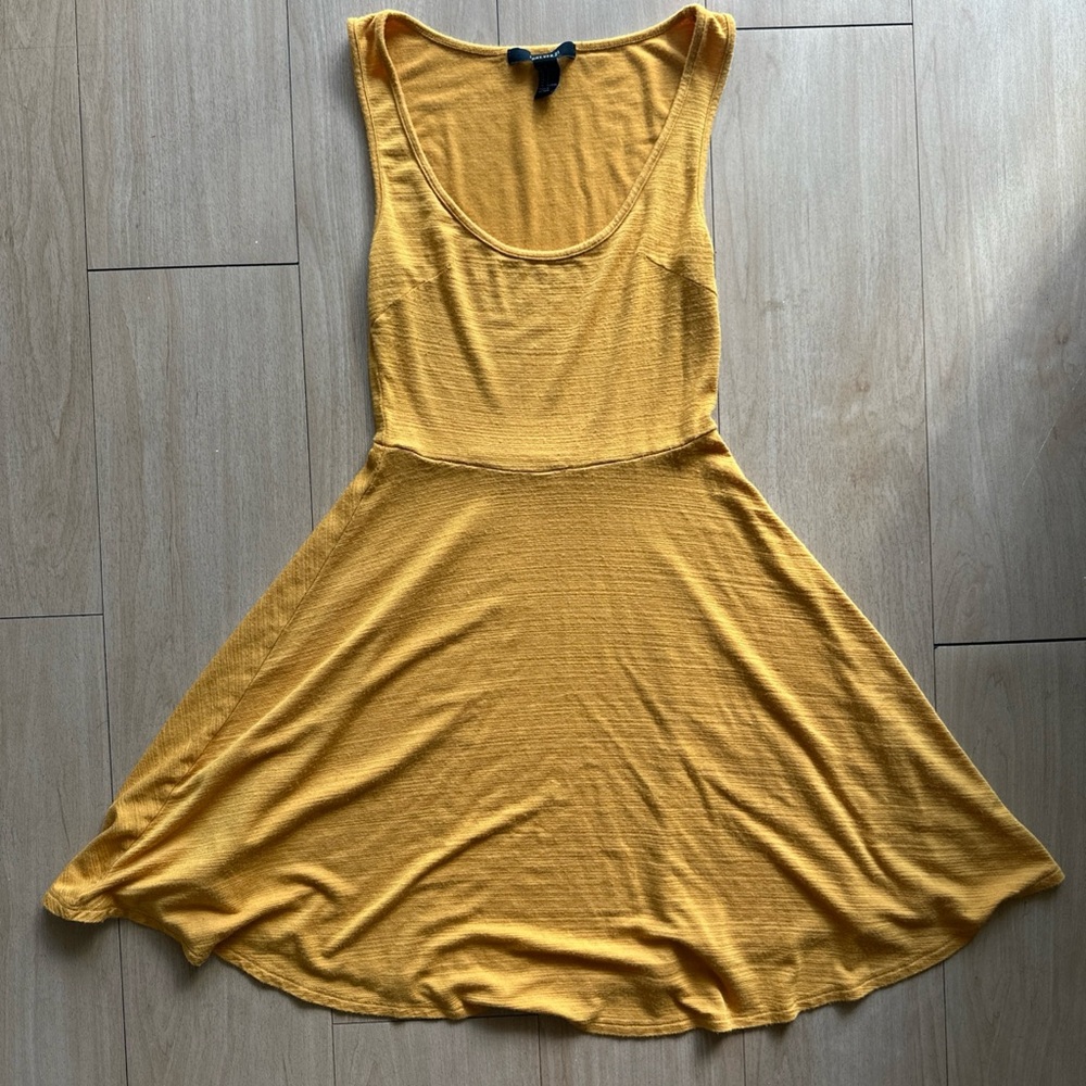 Yellow Forever 21 Dress Size Small